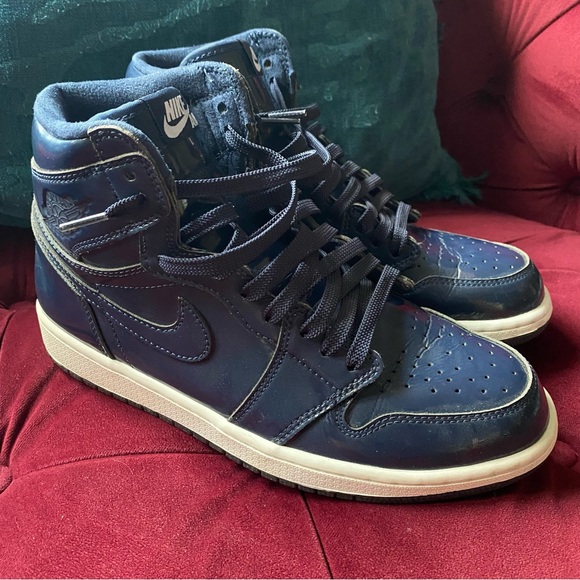 Nike Other - Nike Jordan 1 Retro High OG DSM Obsidian Blue White size 9.5